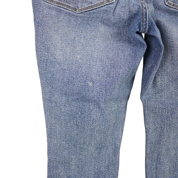 Free People We the Free Distressed Frayed Hem Jeans, 30 - Picture 6 of 11